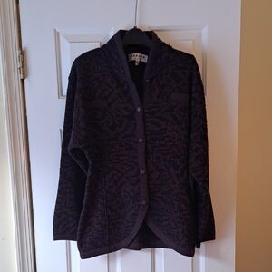 Vintage Jaeger Women's Dark  Sweater
